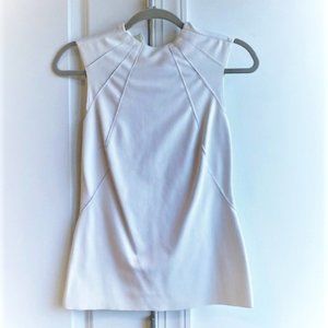 Bailey 44 White Leather Front Top
